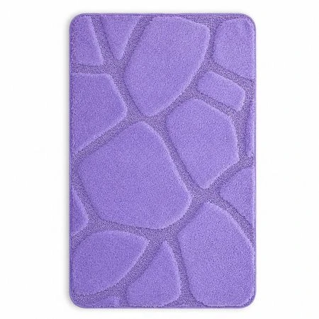 Коврик в ванную 60*100см полипропилен MAXIMUS 10606 D.LILAC сиреневый 2539
