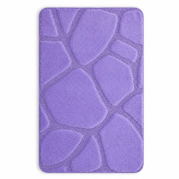 Коврик в ванную 60*100см полипропилен MAXIMUS 10606 D.LILAC сиреневый 2539