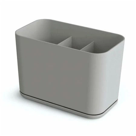 Сушилка для столовых приборов 3 секции 157*87*111мм пластик СМАРТ пыльно-серая С425ПСЕР (12)