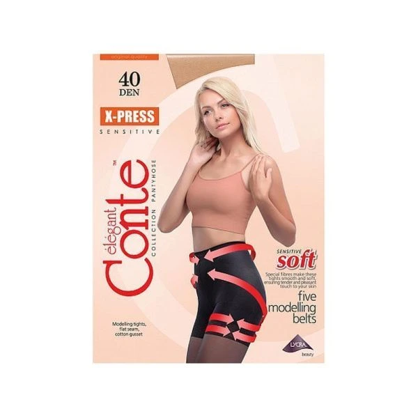 Колготки женские CE X-PRESS 40den, р.4 natural Колготки женские CE X-PRESS 40den, р.4 natural