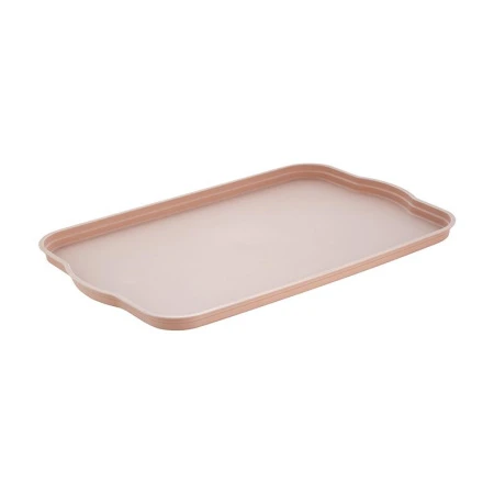 Поднос 45*30*2см пластик Honey латте прямоугольный с ручками (12)