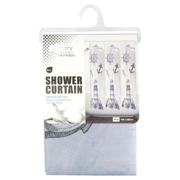 Штора для ванной EVA 180*180 ЯКОРЬ JC-12116 (48)