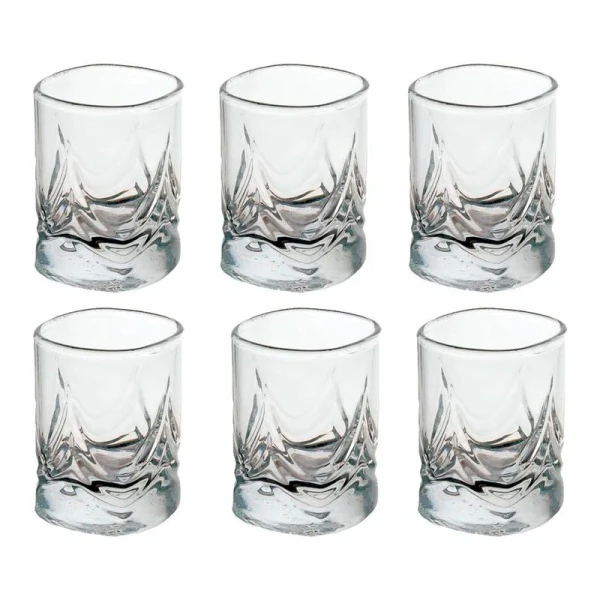 Стопки для ликера набор 6шт 60мл стекло ТРИУМФ (8)