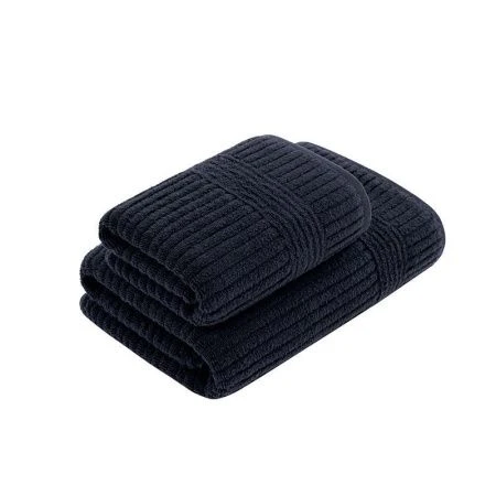 Набор полотенец 2пр 50*90/70*140 махровые Karna HARVEY синий 380г