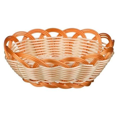 яяяКорзинка плетеная пластик 19*14*6см (120)