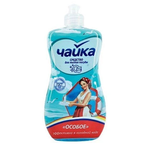 Средство для мытья посуды Чайка Особое 500мл (10)