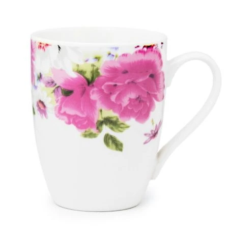 Кружка 370мл фарфор Пион (6/48)