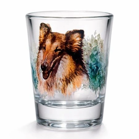 Набор подарочный стекло 7пр Охота (пепельница, 6стопок) (6)