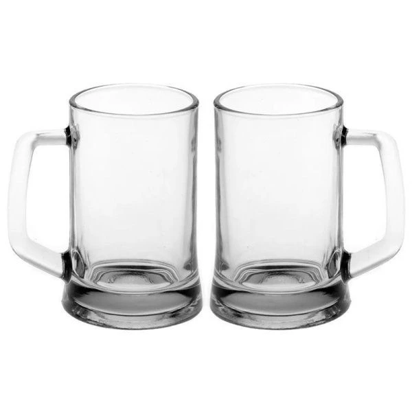 Кружки пивные набор 2шт 300мл стекло ПАБ 55299В (6)