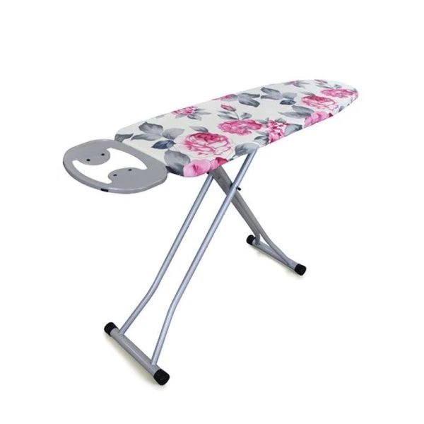 Доска гладильная 38*120мм металл Элона серая моноблок розетка с удлинителем 1,5м Dogrular (2)