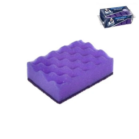 Губка для посуды поролон 5шт. 10*6,6*3,6см TURBOMAG FOAM EFFECT (45)