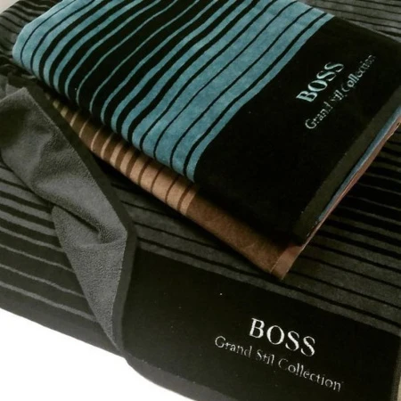 яяяПолотенце 80*160 махровое Босс DD/GS021