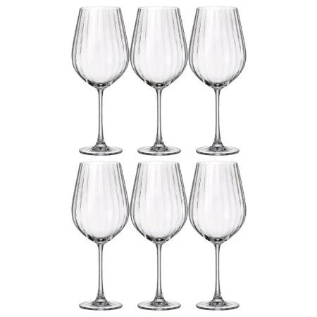 Бокалы для красного вина набор 6шт 850мл стекло КОЛУМБА Optic 91L/1SI81/0/00000/850-664 (8/4)