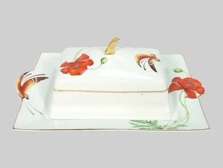 Масленка Маки 14.5*10*6см в подар.коробке 55-016 (12)