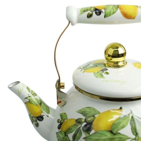 Чайник 2,8л эмаль ЛИМОН (12)