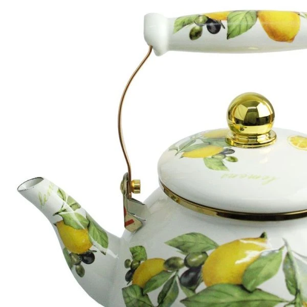 Чайник 2,8л эмаль ЛИМОН (12)