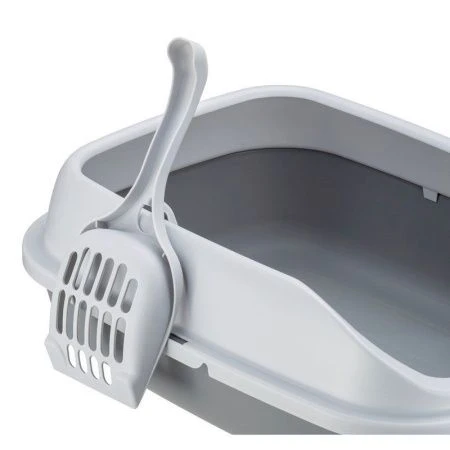 Лоток для кошек 41*29*14см пластик ПЕРВЫЙ Смоки (9)