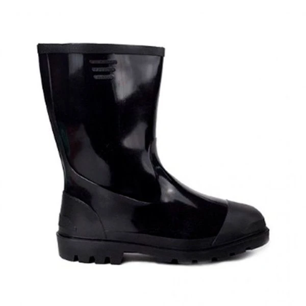 Сапоги резиновые мужские без утеплителя черные 42 (10)