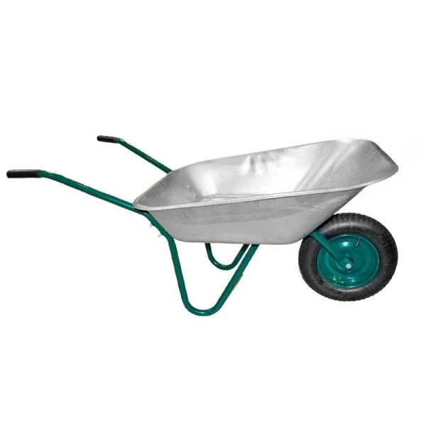 Тачка садовая  65л/100кг МУРАВЕЙ одно колесо (1) толщина стенки кузова 0,6мм