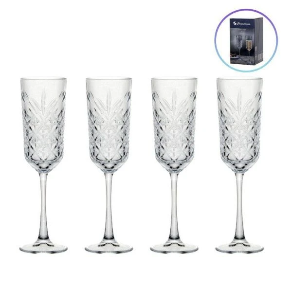 Бокал для шампанского 175мл стекло ТАЙМЛЕСС (12)