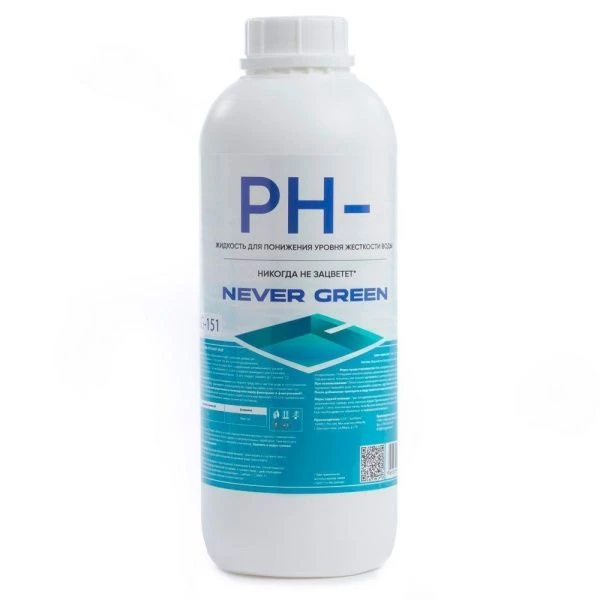 Средство для понижения уровня жесткости PH - NeverGreen 1л NG-151