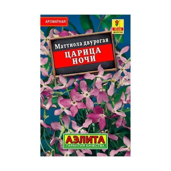 Семена цветов Маттиола Царица ночи 0,5г (цветной пакет) Лидер
