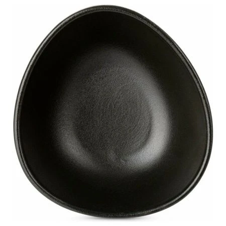 Салатник 400мл 16см фарфор ROCK BLACK треугольный DM8024-6 (6)