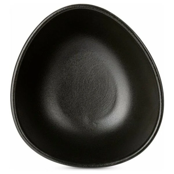 Салатник 400мл 16см фарфор ROCK BLACK треугольный DM8024-6 (6)