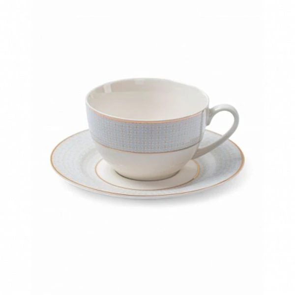 Чайный набор 2пр фарфор MOONLIGHT на 1 персону 220мл TDS655 (12)
