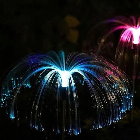 Светильник садовый на солнечной батарее 75см металл/пластик Фейерверк PM-934 (2/120)