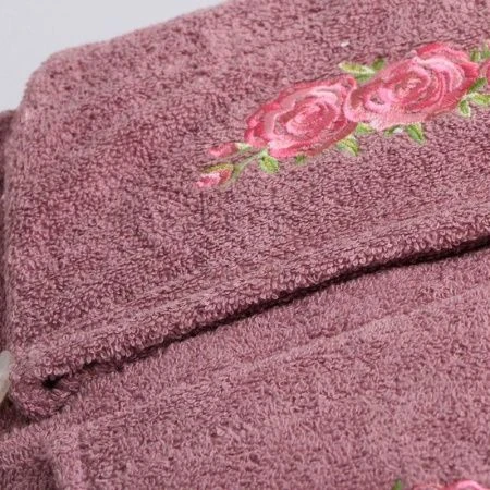 Набор для сауны женский махровый 2пр Karna PERA (Розовый)