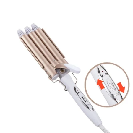 Стайлер для волос эл. пластик мощность 45-120 Вт GW-7696/JC-15619 (30)