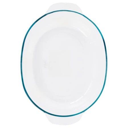 Форма для запекания 2,8л стекло овальная глубокая с ручками 31*22*8,5см ТМ Appetite 6)