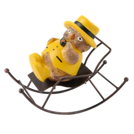 Фигурка Воробей полистоун 14,5*5*12,5см NY-20/JC-10907 (36/13)