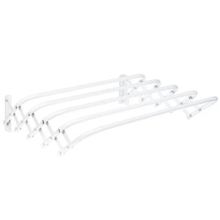 Сушилка для белья настенная 6м 1200*450*185мм металл белая СН120 (6) 3769