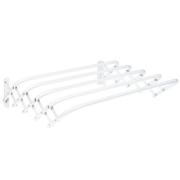 Сушилка для белья настенная 6м 1200*450*185мм металл белая СН120 (6) 3769