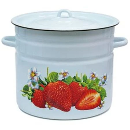 Бак 20л эмаль КЛУБНИКА сероголубой 02-2827/4 (1)