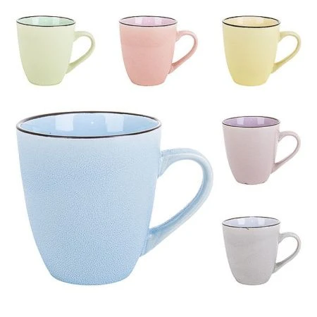 Кружка 550мл керамика ГЛАЗУРЬ (6 видов) (24)