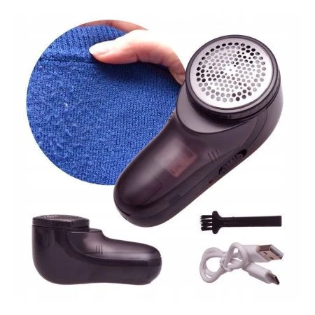 Машинка для удаления катышков пластик с покрытием soft-touch арт. 6601 (50)