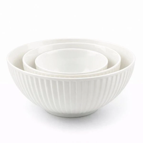 Салатник 1,6л 20*9см фарфор Forma White 8" 747г BW22-15/JC-18229 (3/24)