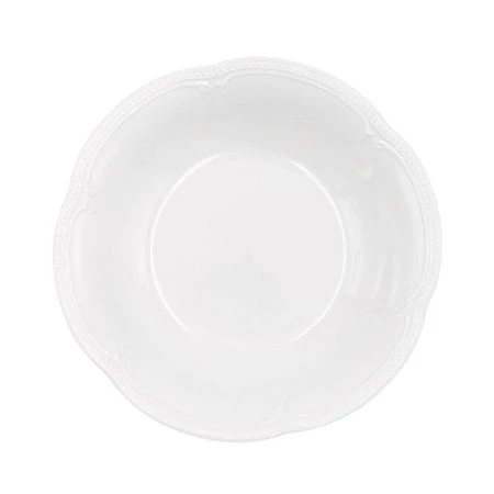 Тарелка глубокая 500мл 22,5*4см фарфор White Ornaments (32)