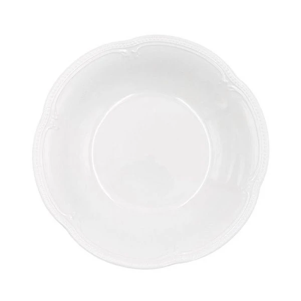 Тарелка глубокая 500мл 22,5*4см фарфор White Ornaments (32)