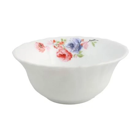 Салатник стеклокерамика 300мл 12,5см Синяя роза LHBW-50XN (7027) (6/72)