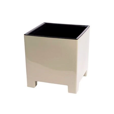 Горшок цветочный 2,1л 14см пластик НАРД с вкладкой шалфей (8)