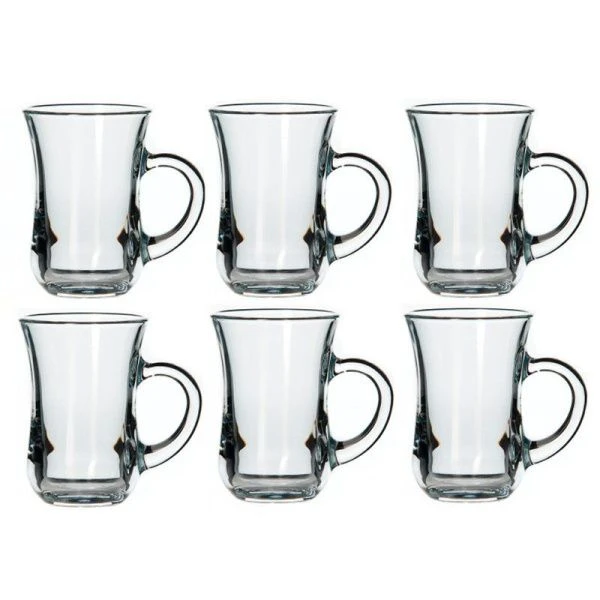 Кружки набор 6шт 140мл стекло АРМУД ЧАЙ И КОФЕ (4)