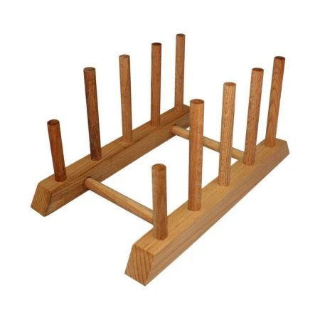 Подставка для разделочных досок/тарелок 4 секций бук (10)