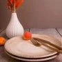 Тарелка мелкая 19см фарфор ПАТЕРА десертная PTRGRM19DZ (12)