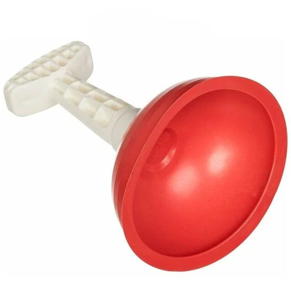 Вантуз 13*17см резина/пластик вишневый