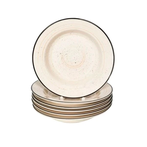 Тарелка глубокая 250мл 22см керамика ФЬЮЖЕН МИЕЛИ (6/24)