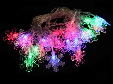 Гирлянда эл. Снежинки 6,5м 50 диодов JC-860 (50) Гирлянда эл. Снежинки 6,5м 50 диодов JC-860 (50)